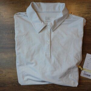 Athleta Girl School Day Long Sleeve Polo